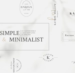 Simple & Minimalist  Logo EPS AI PSD