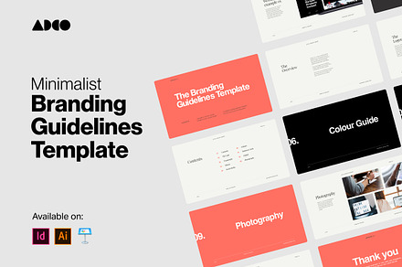 Minimal Brand Guidelines Template